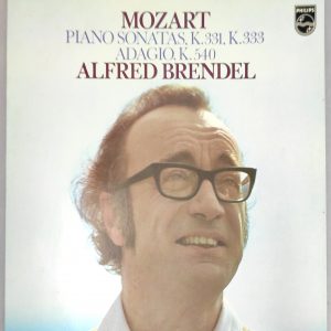 Alfred Brendel – Mozart Piano Sonatas, K. 331, K. 333 / Adagio, K. 540 (Vinyl, 1975, Philips)