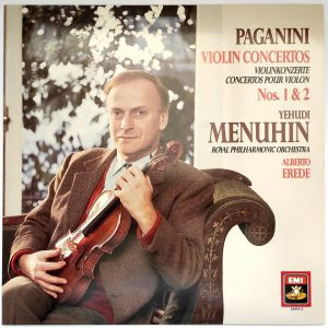 Yehudi Menuhin – Paganini: Violin Concertos Nos 1 & 2 (Vinyl, EMI, Germany)