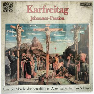 Chor Der Monche Der Benediktiner: Leitung, Karfreitag (12″ Vinyl Record, Aristocrate, Germany)