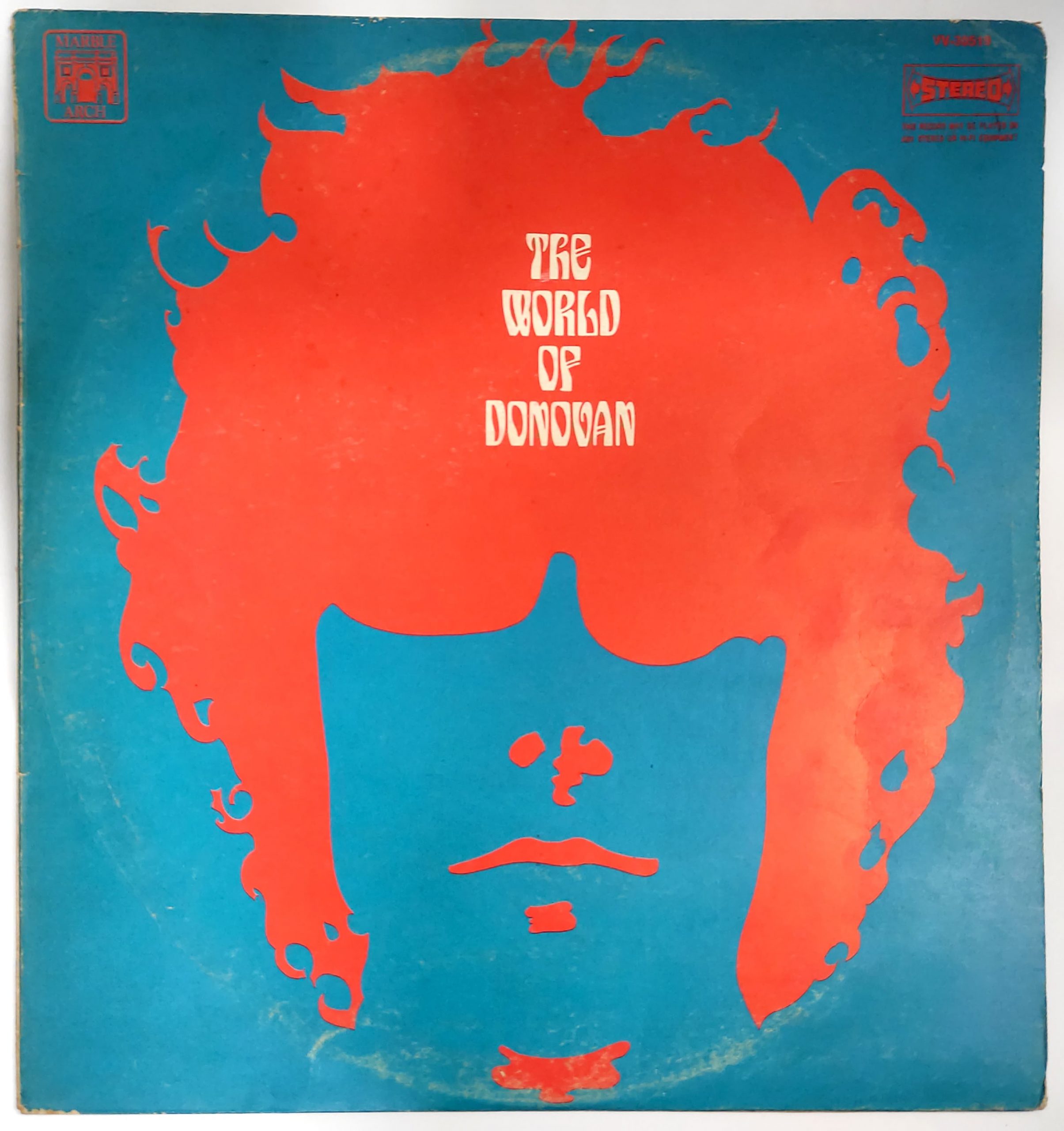 Donovan – The World Of Donovan Vinyl Record  Israel