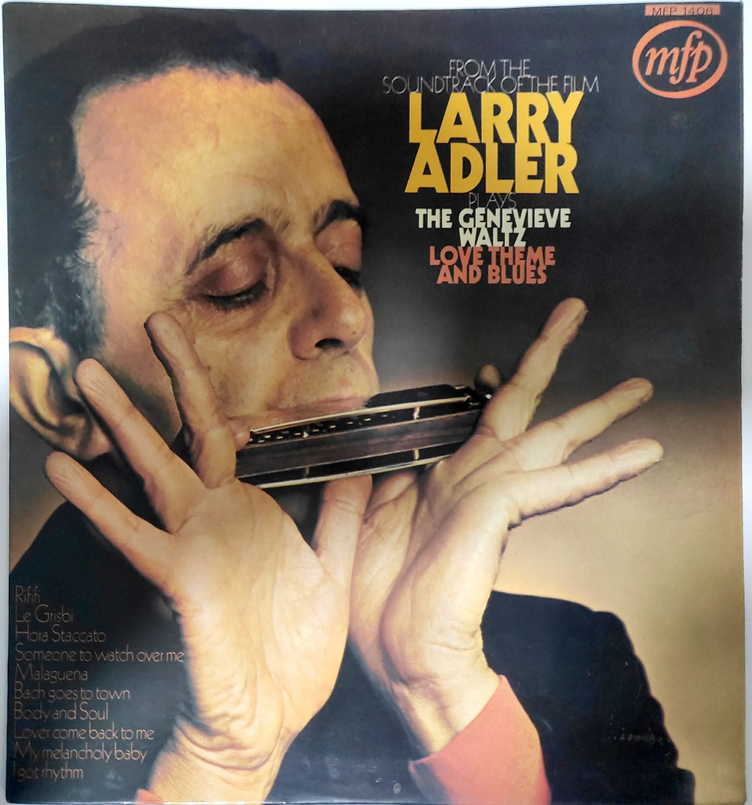 Larry Adler – Plays The Genevieve Waltz Vinyl Record 1967 Israel