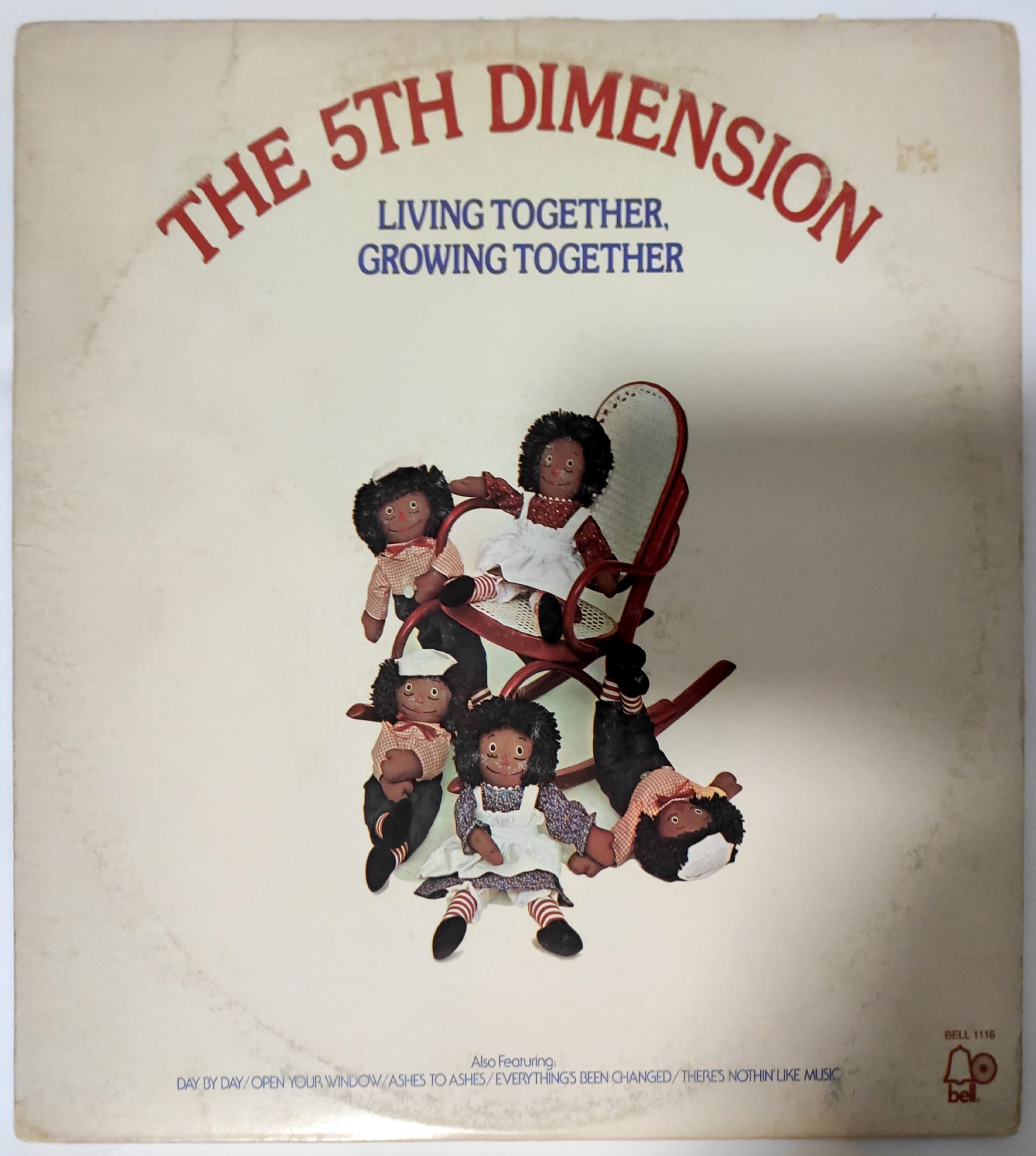 The 5th Dimension – Living Together, Growing Together Vinyl Record 1973 US