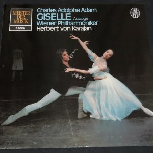 Adam Giselle , Ballett Auszüge Karajan Decca 6.41410 LP EX