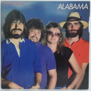 Alabama – The Closer You Get LP Vinyl record 1983 Country Rock