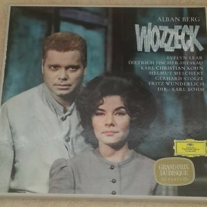 Alban Berg – Wozzeck Fischer-Dieskau Bohm DGG 2707 023 2 LP Box EX
