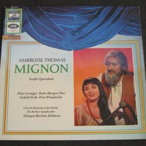 Ambroise Thomas –  Migno  Lorengar , Putz , Klobucar HMV ELECTROLA Gold label lp