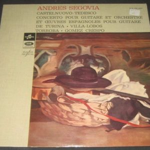 Andrés Segovia Concerto For Guitar And Orchestra Columbia – FCX PM 30357 lp