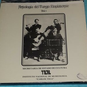 Anthology Of Tango Instituto Nacional de Musicologia “Carlos Vega”  3 LP Rare !