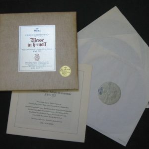 BACH – Messe in h-moll 3 LP Box ARCHIV 2710 001 RICHTER FISCHER-DIESKAU