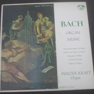 BACH Organ Music  Walter Kraft   Allegro ( VOX ) AR 88019 USA LP