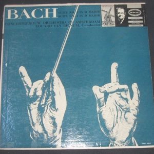 BACH – SUITE No. 3 / 4 VAN BEINUM  EPIC GOLD LABEL LC 3332 lp