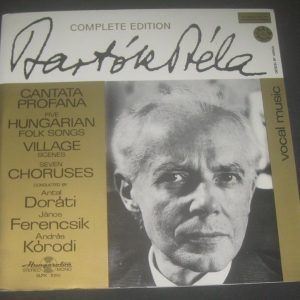 BARTOK Vocal Music Cantata Profana Dorati Hungaroton ‎SLPX 11510 LP EX