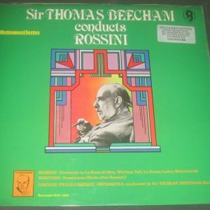 BEECHAM Conducts ROSSINI RESPIGHI Recorded 1933-39 EMI SH 313 LP EX