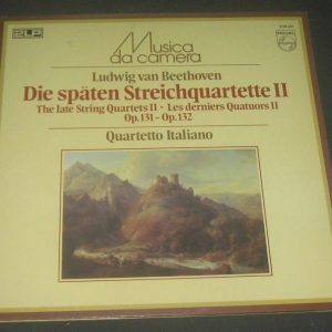 BEETHOVEN The Late String Quartets Quartetto Italiano Philips 6768 347 2 LP EX