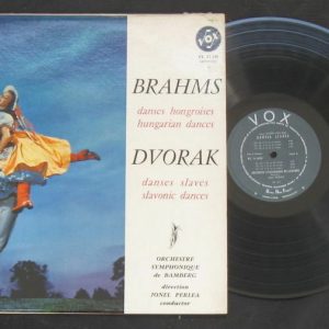BRAHMS / DVORAK / Hungarian / Slavonic dances VOX PL 1959 France lp