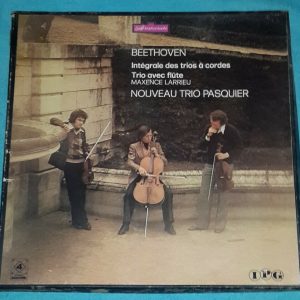 Beethoven Complete String Trios  trio pasquier & larrieu  IPG Q.S. 7631/34 4 LP