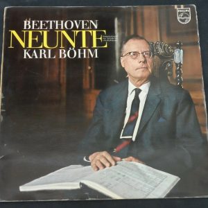 Beethoven Symphony No. 9 Bohm Philips – 6833 080 lp ex