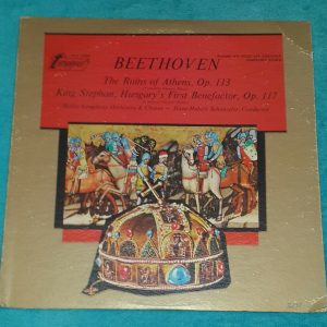 Beethoven The Ruins Of Athens Schonzeler VOX Turnabout  TV-S 34368 LP EX