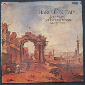 Berlioz – Harold in Italy . Vernon , Maazel . London FFrr lp