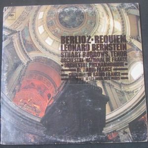 Berlioz – Requiem Stuart Burrows Bernstein Columbia M2 34202 2lp
