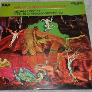 Berlioz ‎– Symphonie Fantastique Pretre RCA LSC 3096 lp ED1 EX