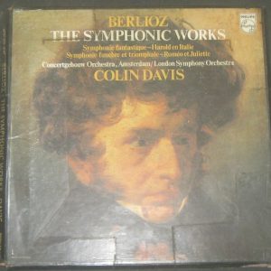 Berlioz The Symphonic Works Colin Davis Philips 6747271 5 LP Box