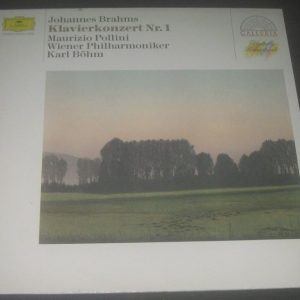 Brahms Piano Concerto No. 1  Maurizio Pollini  Karl Bohm DGG 419 470-1 lp