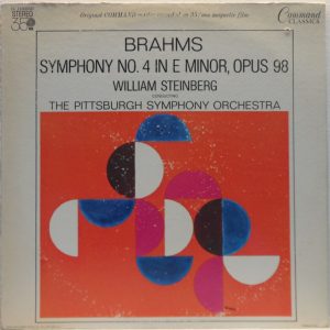 Brahms – Symphony No. 4 In E Minor, Opus 98 LP Pittsburgh Symphony – Steinberg