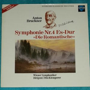 Bruckner – Symphony No. 4 Otto Klemperer Saphir LP EX