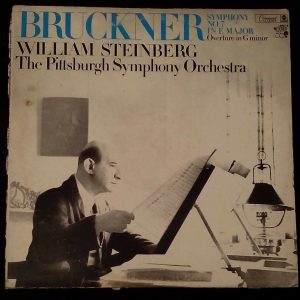 Bruckner Symphony No. 7 William Steinberg Command 2 LP 12002 S