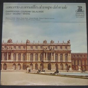 CONCERT IN THE TIME OF THE SUN KING CHARPENTIER COUPERIN LULLY  2LP ERATO