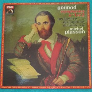 Charles Gounod – Symphonies Nos 1 & 2  Michel Plasson HMV 2C 069-16344 LP EX