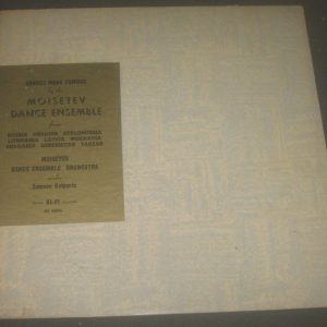 Dances Made Famous By The Moiseyev Dance Ensemble Bruno BR-50046 1958 LP