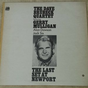 Dave Brubeck Quartet  ‎– The Last Set At Newport Atlantic ‎SD 1607 LP EX