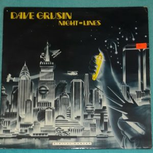 Dave Grusin – Night-Lines Sanborn Marcus Miller GRP LP EX  Jazz ,  Funk