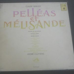 Debussy Pelleas & Melisande de Los Angeles / Cluytens FALP 466-8 3 LP Box EX