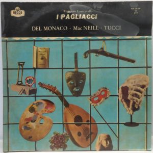 Del Monaco / MacNEILL / TUCCI Ruggero Leoncavallo – I Pagliacci LP Opera DECCA