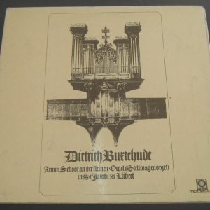 Dietrich Buxtehude – Organ Works SCHOOF at St. Jacobi Lübeck MOTETTE  M 1015 lp