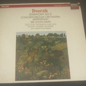 Dvorak Symphony No. 8 / Bohmische Suite Davis / Mackerras Philips ‎LP EX