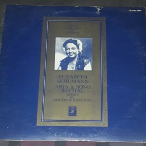 Elisabeth Schumann ‎- Recital Mozart / Strauss EMI / Angel GR-2137 lp EX
