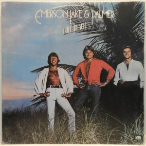 Emerson Lake & Palmer (ELP) – On The Beach LP Israel Pressing Atlantic Prog rock
