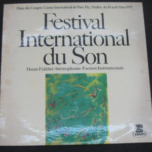 Festival International Du Son ERATO lp RARE