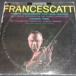 Francescatti ‎– Sarasate : Zigeunerweisen Saint-saens : Havanaise Columbia lp