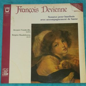 François Devienne – ‎Oboe Sonatas Haudebourg Vandeville  Arion ARN 38645 LP EX