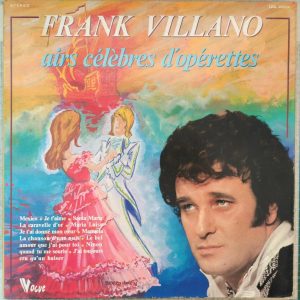Frank Villano, Jean-Claude Hartemann – Airs Célèbres d’Opérettes LP France 1976
