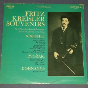 Fritz Kreisler – Souvenirs Dvorak RCA VIC-1372 LP