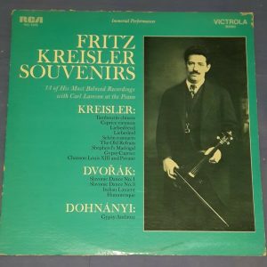 Fritz Kreisler – Souvenirs Dvorak RCA VIC-1372 LP