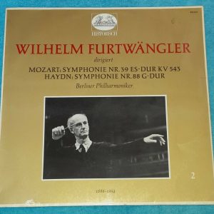 Furtwangler : Mozart – Symphony No. 39 Haydn –  No. 88 Heliodor 88007 LP EX