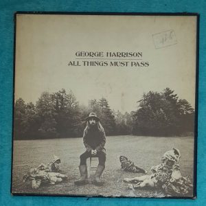 George Harrison ‎- All Things Must Pass Apple Records STCH 639 3 LP Box  Beatles
