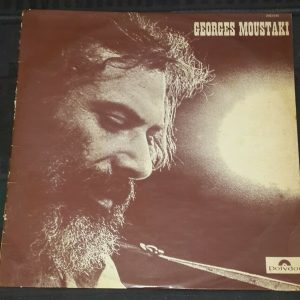 Georges Moustaki – Moustaki  Israeli 1st Pressing LP Israel ED1